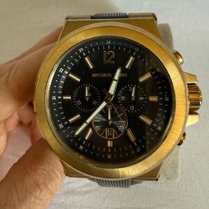 Michael Kors Men's Watch in Gold and Black